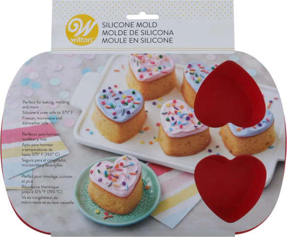 6pcs/Set moldes de silicona moule silicone Cake Mold Round Shaped Muffin  Cupcake Baking Molds moldes