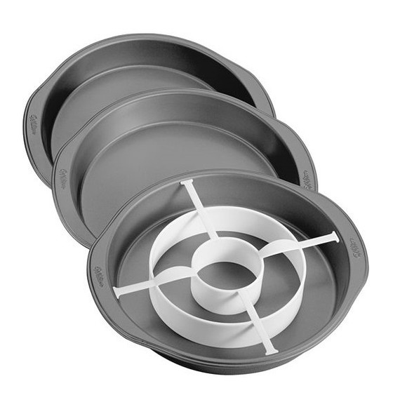 BAKING WILTON CHECKERBOARD CAKE TIN SET 03-3122 BAKING WILTON CHECKERBOARD CAKE TIN SET 03-3122
