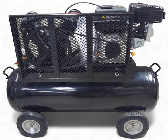 AIR COMPRESSOR BETA STAR 20GAL TANK HORIZONTAL 6.5HP GAS ENGINE GE200