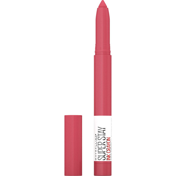 Makeup Lipstick Maybelline Super Stay Ink Crayon Precision Tip Matte w/ Built-in Sharpener