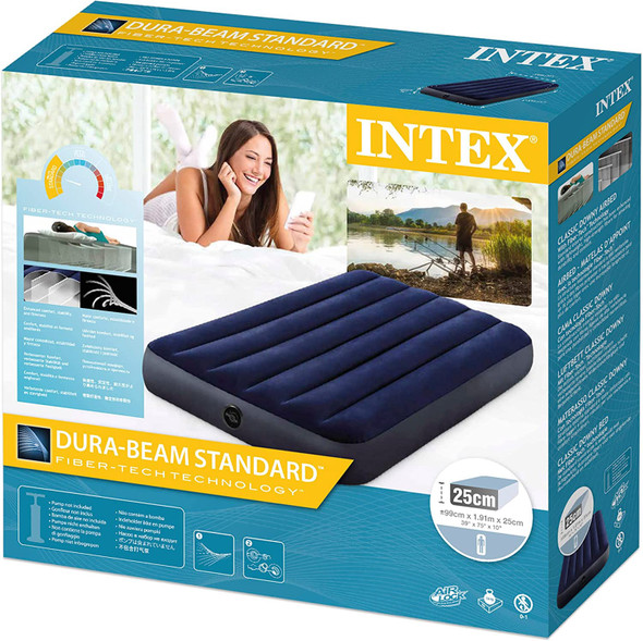 MATTRESS AIR INTEX 64757 39" X 75" X 10" 1P
