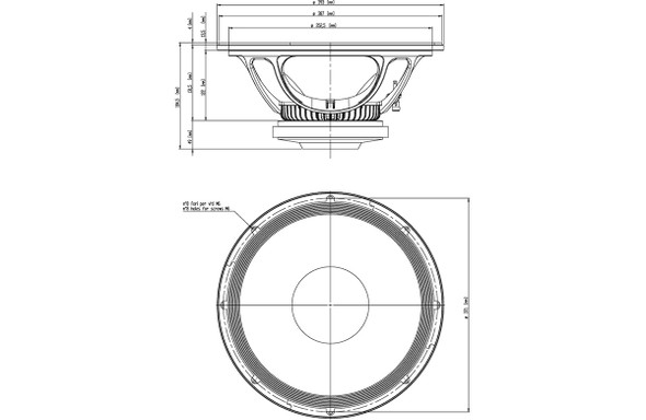 SPEAKER 18SOUND 15" 15W750