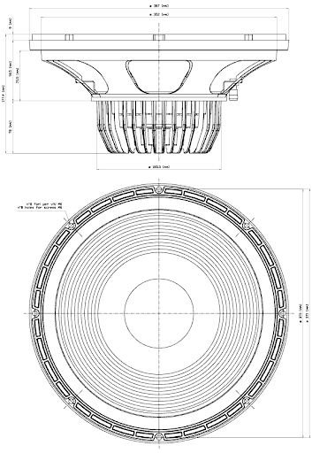 SPEAKER 18SOUND 15" 15NLW9500