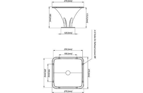 HORN ONLY 18SOUND XR1464C 1.4"