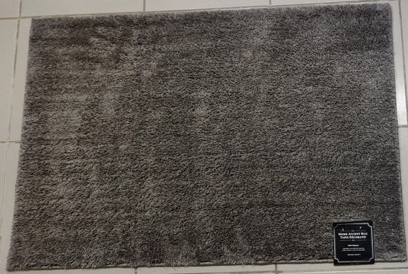 FLOOR MAT 31 X 45" HOME ACCENT RUG 78X114CM SHAGGY