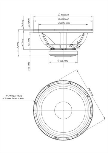 SPEAKER 18SOUND 18" 18W1001