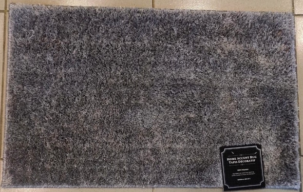 FLOOR MAT 20 X 32" HOME ACCENT RUG 50X80CM SHAGGY