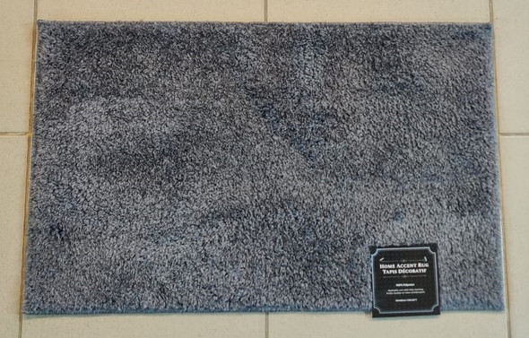 FLOOR MAT 20 X 32" HOME ACCENT RUG 50X80CM SHAGGY