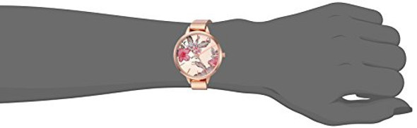 Watch Women Nine West NW/2044RGPK Rose Gold-Tone and Blush Pink Strap