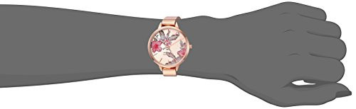 Watch Women Nine West NW/2044RGPK Rose Gold-Tone and Blush Pink Strap
