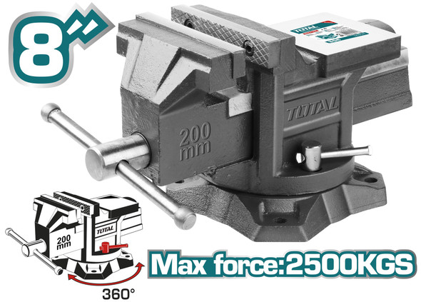 BENCH VICE TOTAL 8" THT6186