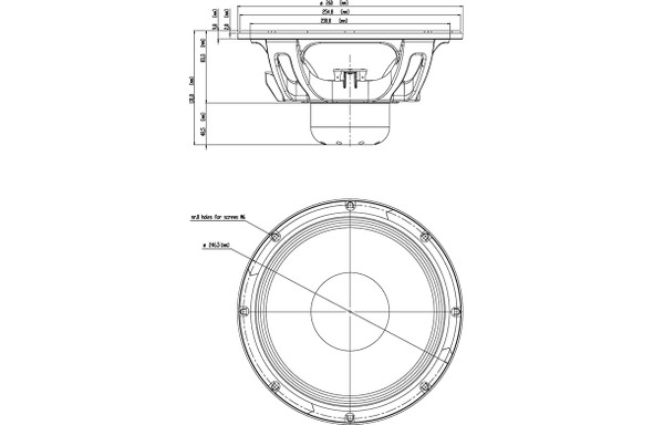 SPEAKER 18SOUND 10" 10NW650