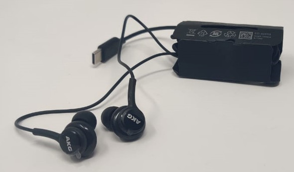 EARPHONES WITH MIC TYPE C PLUG EO-IG955 GALAXY S9 PURPLE BOX