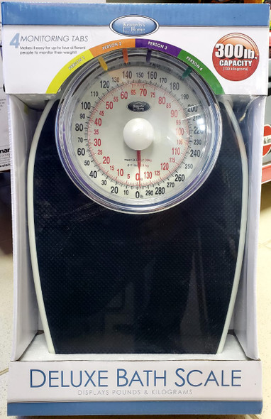 SCALE BATHROOM KENNEDY 4519-BLK DELUXE BLACK