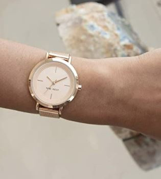 Watch Women Nine West Mesh Bracelet 2146RGRG