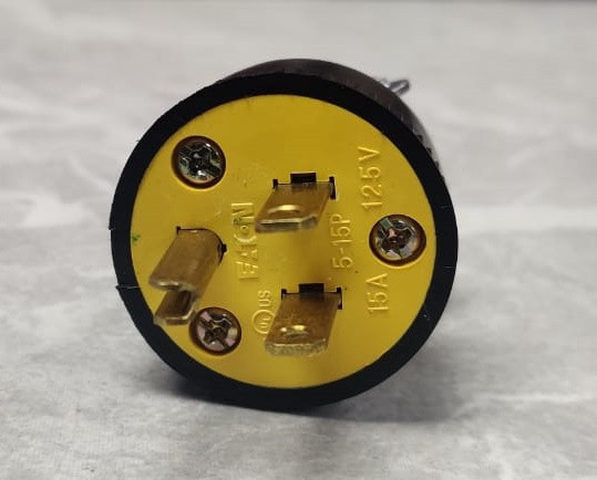 PLUG 3 PIN DUPLEX ROUND 1709-BOX COOPER EATON