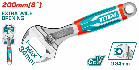CRESENT 8" 200MM TOTAL THT101086 RUBBER HAND CRESENT 8" 200MM TOTAL THT101086 RUBBER HAND