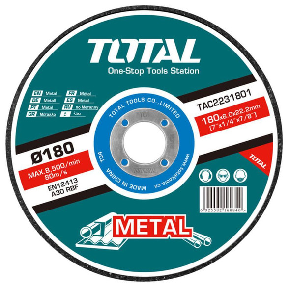 DISC 7" METAL GRINDING TOTAL TAC2231801