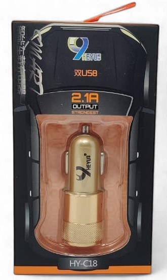 CAR CHARGER HEYU HY-C18 2.1A USB