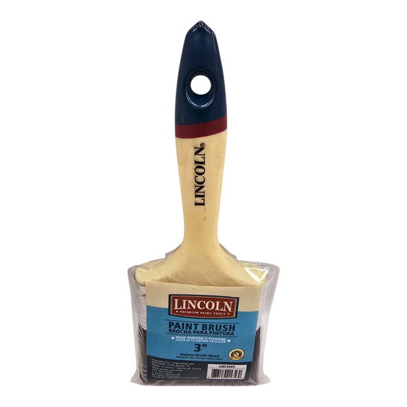 PAINT BRUSH 3" LINCOLN LNC3005 PLASTIC HANDLE