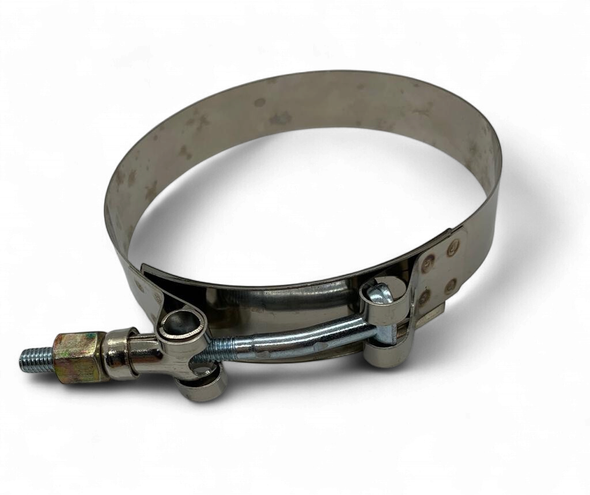 HOSE CLIP 4" HEAVY DUTY MINING  WITH ADJUSTABLE BOLT