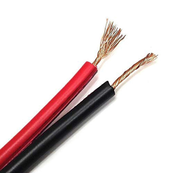 SPEAKER WIRE 12G CABLE 12-500 BLK AUDIO PIPE BLACK AND RED SOLD PER YARD SPEAKER WIRE 12G CABLE 12-500 BLK AUDIO PIPE BLACK AND RED SOLD PER YARD
