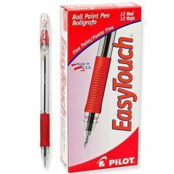 STATIONERY PEN PILOT EASYTOUCH BALL POINT FINE SOLD EACH / Red 32003 STATIONERY PEN PILOT EASYTOUCH BALL POINT FINE SOLD EACH / Red 32003
