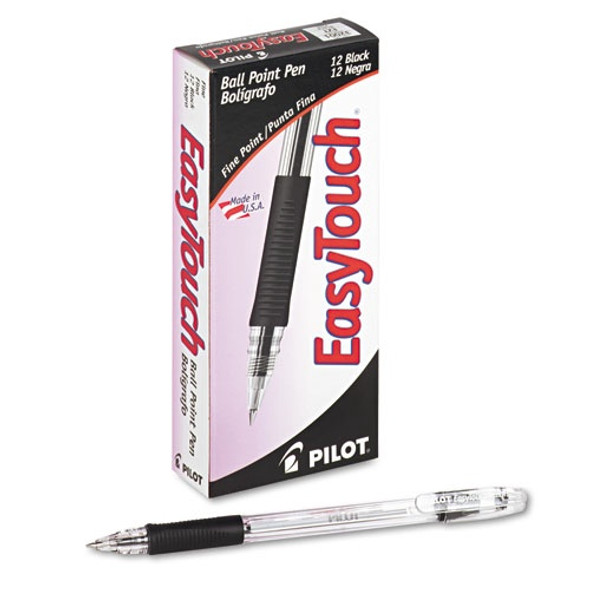 STATIONERY PEN PILOT EASYTOUCH BALL POINT FINE SOLD EACH / Red 32003