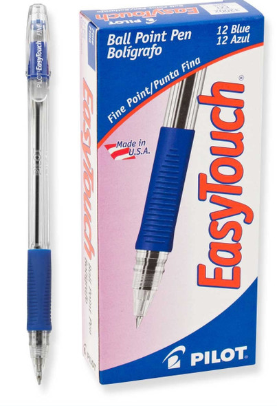 STATIONERY PEN PILOT EASYTOUCH BALL POINT FINE SOLD EACH / Red 32003