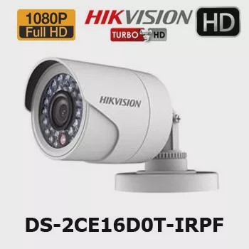 SECURITY CAMERA DVR HIKVISION DS-2CE16D0T-IRPF TURBO HD BULLET
