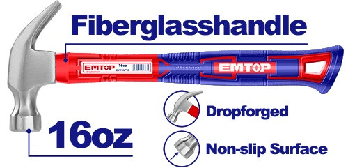 HAMMER CLAW 16oz EMTOP EHAMCH1601