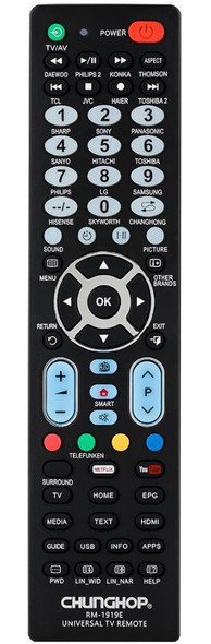 REMOTE CHUNGHOP RM-1919E UNIVERSAL