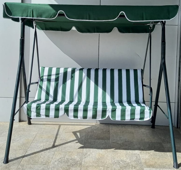 SWING GREEN 3-SEATER PLA2204-1