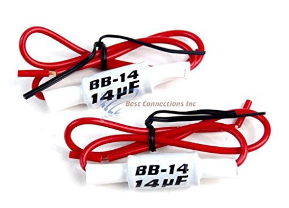 CAPACITOR INLINE AUDIO PIPE BB-14 SOLD 2PCS PACK