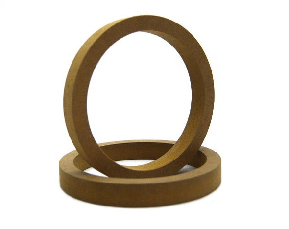 SPEAKER RING WOOD 6.5" RING-6.5R PIPEMAN'S SOLD PER PAIR
