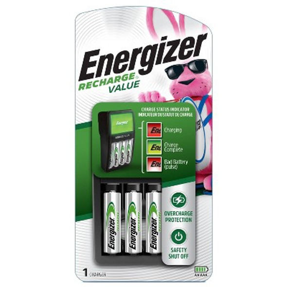 BATTERY & CHARGER ENERGIZER AA RECHARGEABLE 4PK 1.2V 1300mAH NIMH