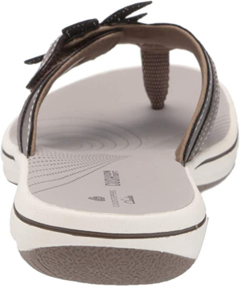 Footwear Women Clarks Brinkley Flora Flip-Flop Pewter Footwear Women Clarks Brinkley Flora Flip-Flop Pewter