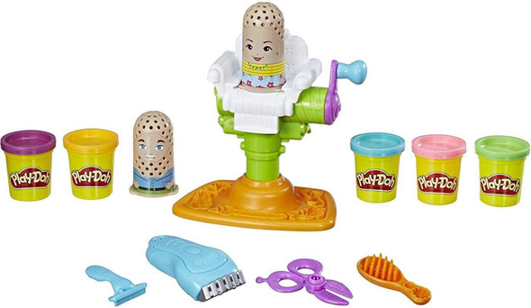 Toy Play-Doh Buzz 'n Cut Fuzzy Pumper Barber Shop