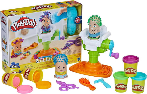 Toy Play-Doh Buzz 'n Cut Fuzzy Pumper Barber Shop