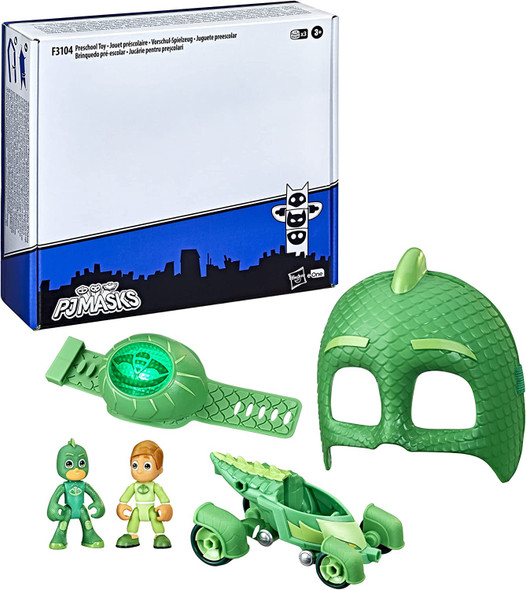 Toy PJ Masks Gekko  / Catboy Power Pack w/figures