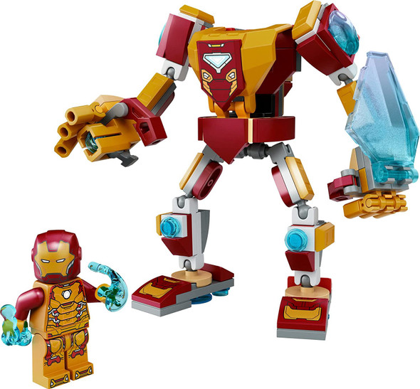 Toy LEGO Marvel Iron Man Mech Armor 76203 130pcs
