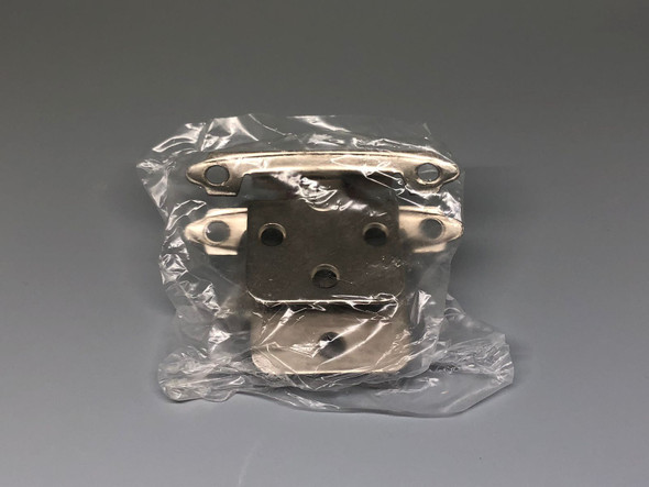 BUTT HINGES SPRING SILVER