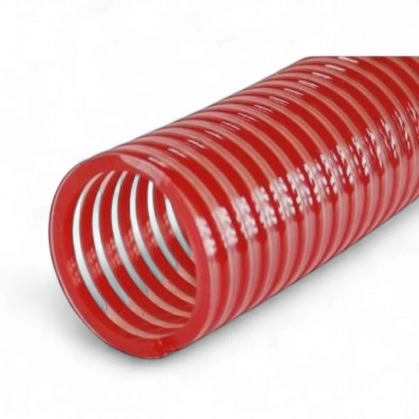 HOSE 2" SUCTION RED /GREEN/CLEAR SOLD PER FT HPWS-20