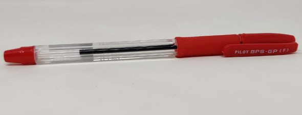 STATIONERY PEN PILOT BPS-GP-F BALL POINT FINE SOLD EACH / Red