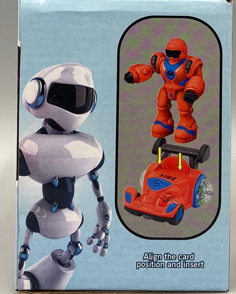 TOY ROBOT STUNT GO KART F-138