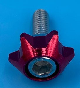 AUTO NUMBER BOLT & NUT SCREW COLOR / Chrome / Chrome / Chrome