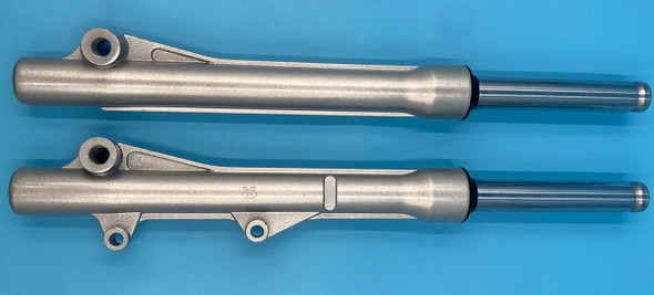 M/CYCLE FRONT SHOCKS 110 SILVER PAIR