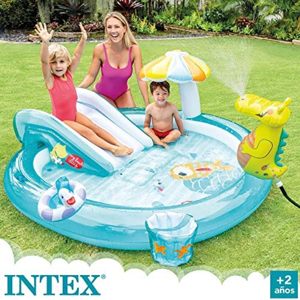POOL INTEX 57165NP GATOR PLAY CENTER POOL INTEX 57165NP GATOR PLAY CENTER
