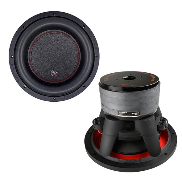 SPEAKER CAR AUDIO PIPE 10" TXX-BDC4-10 QUAD STACK DVC4 SOLD EACH