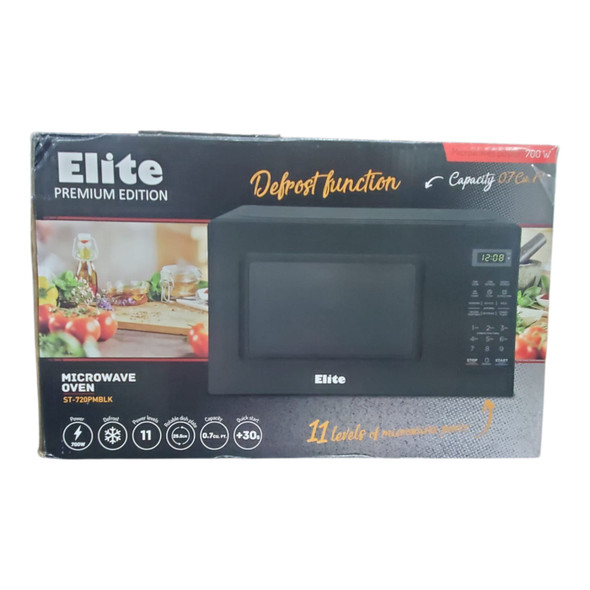 MICROWAVE ELITE PREMIUM ST-720PMBLK 0.7CF BLACK